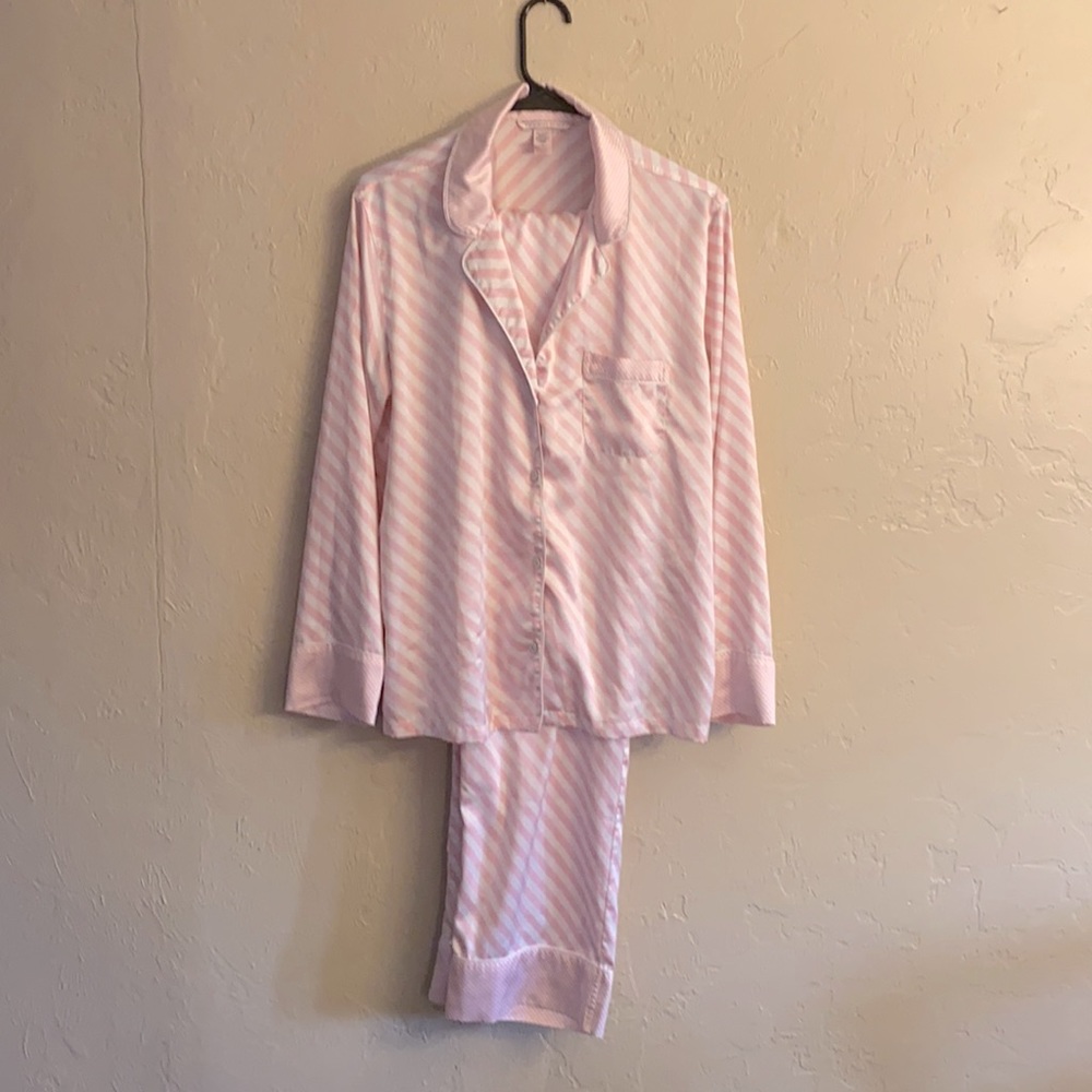 Victoria’s Secret Candy Striped Pajama Set